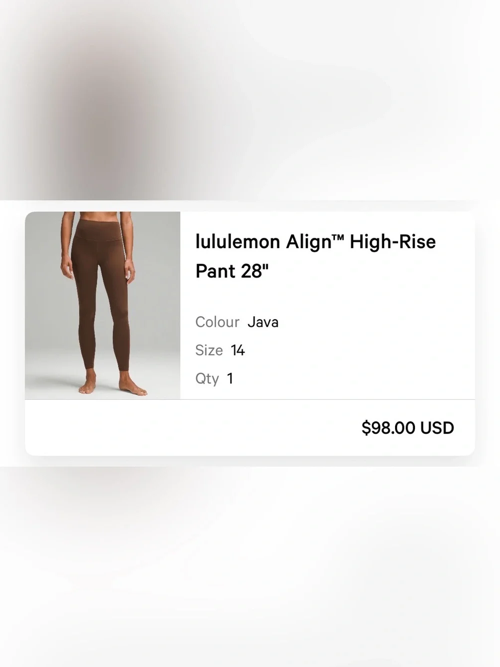 lululemon athletica Men’s Brown Jogger Leggings
